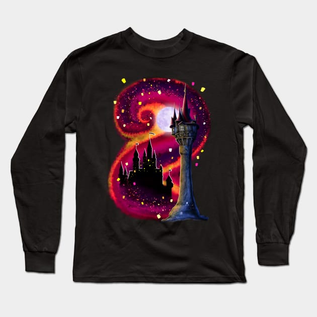 Those lights in the sky Long Sleeve T-Shirt by VanyNany